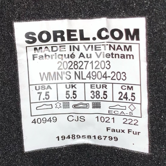 Sorel Kinetic™ Breakthru Conquest Sneaker Boot-Size 7.5 New - Picture 15 of 15